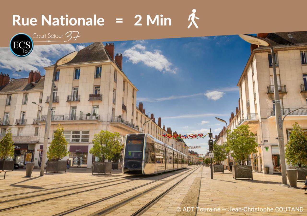 Le Constantine - Quartier Historique - Charme & Ancien Daire Tours Dış mekan fotoğraf